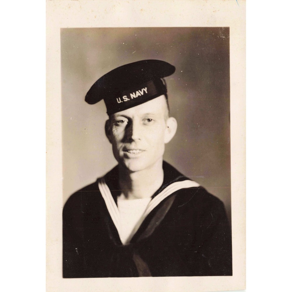 RPPC 1948 US Navy Sailor J.L. Green Jr Great Lakes IL Real Photo Postcard - Picture 1 of 2